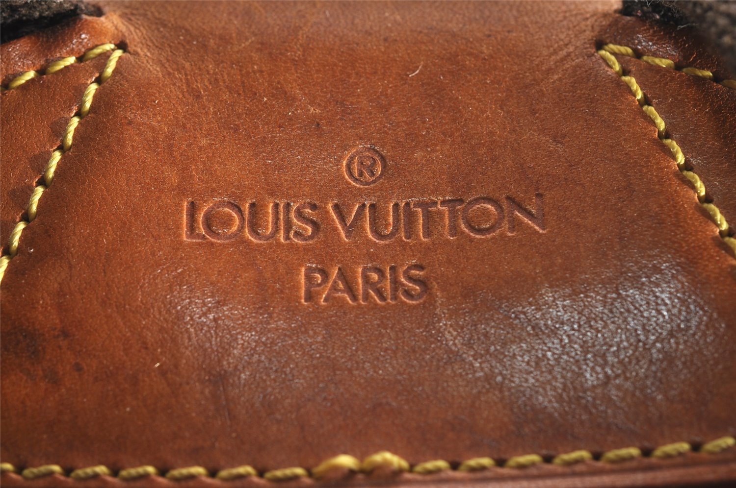 Authentic Louis Vuitton Monogram Montsouris GM Backpack M51135 LV 4226I