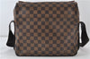 Authentic Louis Vuitton Damier Naviglio Shoulder Cross Body Bag N45255 LV 4228D