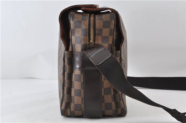 Authentic Louis Vuitton Damier Naviglio Shoulder Cross Body Bag N45255 LV 4228D