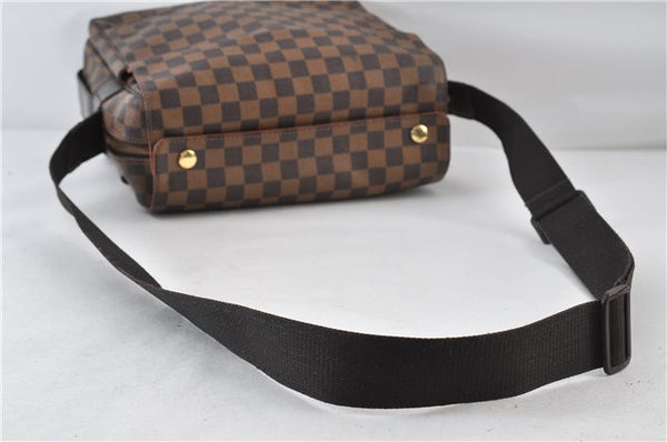 Authentic Louis Vuitton Damier Naviglio Shoulder Cross Body Bag N45255 LV 4228D