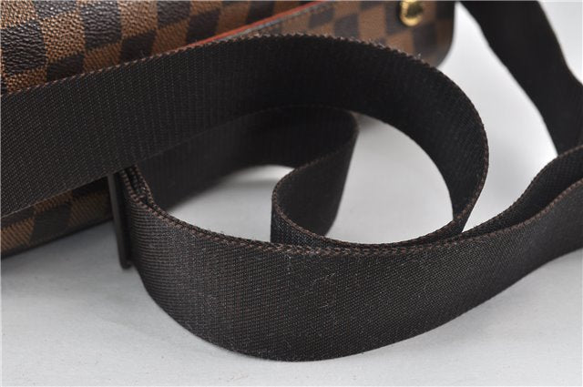 Authentic Louis Vuitton Damier Naviglio Shoulder Cross Body Bag N45255 LV 4228D