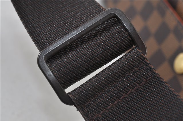 Authentic Louis Vuitton Damier Naviglio Shoulder Cross Body Bag N45255 LV 4228D