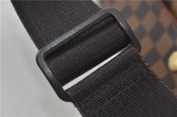 Authentic Louis Vuitton Damier Naviglio Shoulder Cross Body Bag N45255 LV 4228D