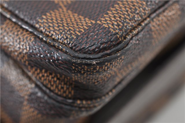 Authentic Louis Vuitton Damier Naviglio Shoulder Cross Body Bag N45255 LV 4228D