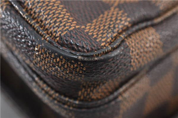 Authentic Louis Vuitton Damier Naviglio Shoulder Cross Body Bag N45255 LV 4228D