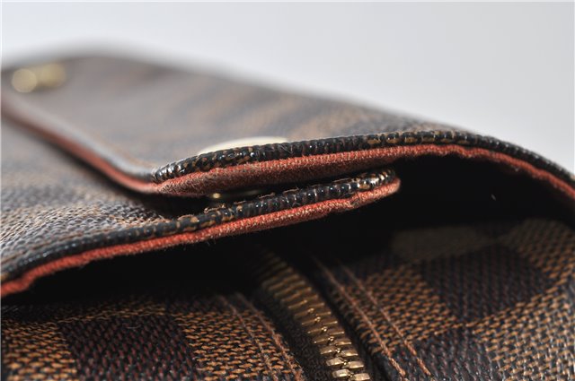 Authentic Louis Vuitton Damier Naviglio Shoulder Cross Body Bag N45255 LV 4228D