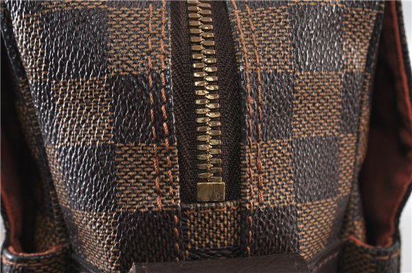Authentic Louis Vuitton Damier Naviglio Shoulder Cross Body Bag N45255 LV 4228D
