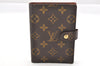Authentic Louis Vuitton Monogram Agenda PM Notebook Cover R20005 LV 4228I