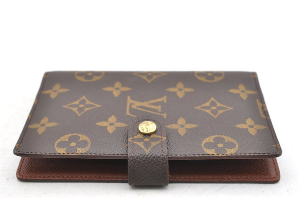 Authentic Louis Vuitton Monogram Agenda PM Notebook Cover R20005 LV 4228I