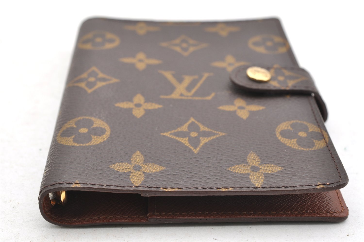 Authentic Louis Vuitton Monogram Agenda PM Notebook Cover R20005 LV 4228I