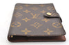 Authentic Louis Vuitton Monogram Agenda PM Notebook Cover R20005 LV 4228I