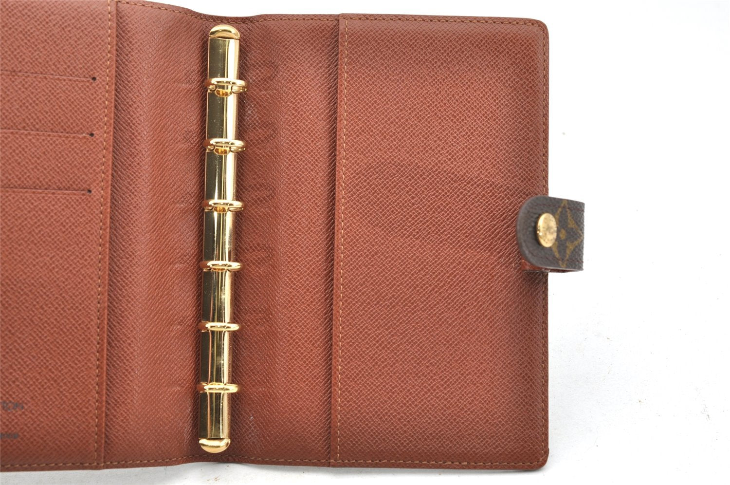 Authentic Louis Vuitton Monogram Agenda PM Notebook Cover R20005 LV 4228I