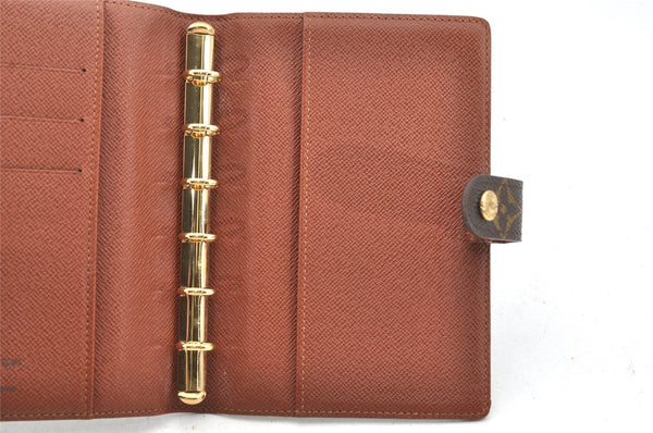 Authentic Louis Vuitton Monogram Agenda PM Notebook Cover R20005 LV 4228I