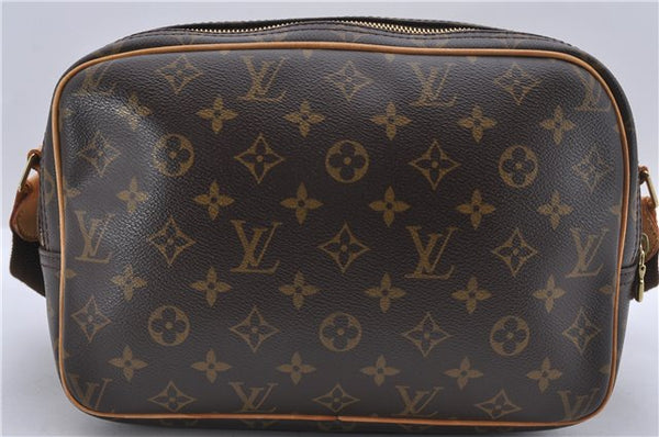 Auth Louis Vuitton Monogram Reporter PM Shoulder Cross Body Bag M45254 LV 4229D