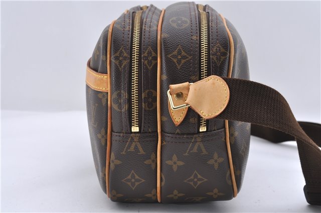 Auth Louis Vuitton Monogram Reporter PM Shoulder Cross Body Bag M45254 LV 4229D