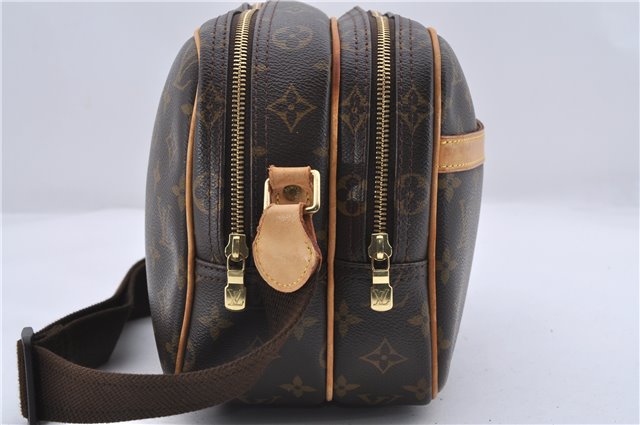 Auth Louis Vuitton Monogram Reporter PM Shoulder Cross Body Bag M45254 LV 4229D