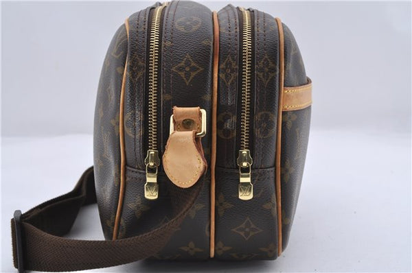 Auth Louis Vuitton Monogram Reporter PM Shoulder Cross Body Bag M45254 LV 4229D