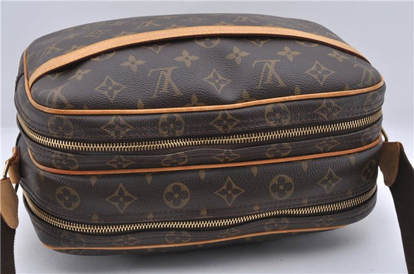 Auth Louis Vuitton Monogram Reporter PM Shoulder Cross Body Bag M45254 LV 4229D