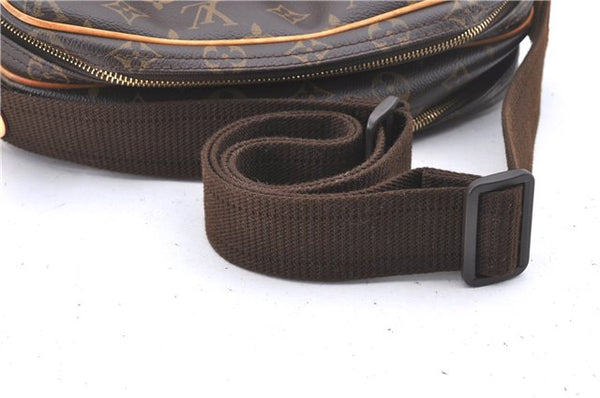 Auth Louis Vuitton Monogram Reporter PM Shoulder Cross Body Bag M45254 LV 4229D