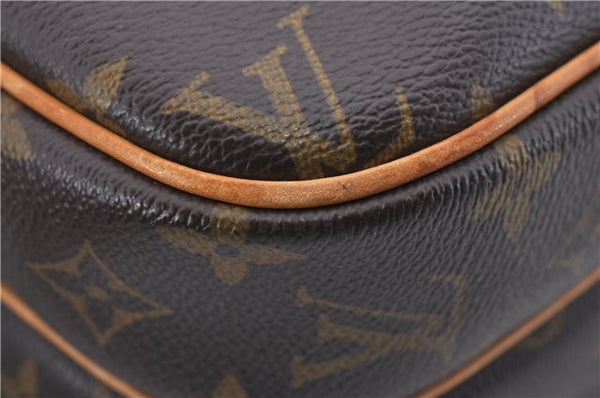 Auth Louis Vuitton Monogram Reporter PM Shoulder Cross Body Bag M45254 LV 4229D