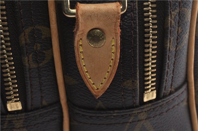 Auth Louis Vuitton Monogram Reporter PM Shoulder Cross Body Bag M45254 LV 4229D