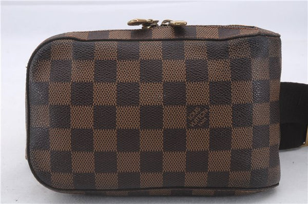 Authentic Louis Vuitton Damier Geronimos Waist Bum Waist bag N51994 LV 4230D