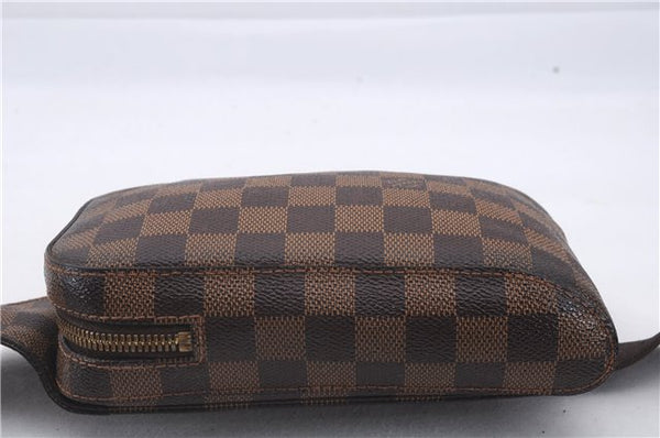 Authentic Louis Vuitton Damier Geronimos Waist Bum Waist bag N51994 LV 4230D