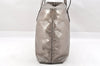 Authentic GUCCI GG Imprime Shoulder Tote Bag GG PVC Leather 211137 Silver 4231I