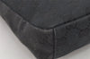 Authentic GUCCI Shoulder Cross Body Bag GG Canvas Leather 0190433 Black 4232I