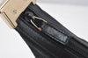 Authentic GUCCI Shoulder Cross Body Bag GG Canvas Leather 0190433 Black 4232I