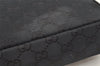 Authentic GUCCI Shoulder Cross Body Bag GG Canvas Leather 0190433 Black 4232I