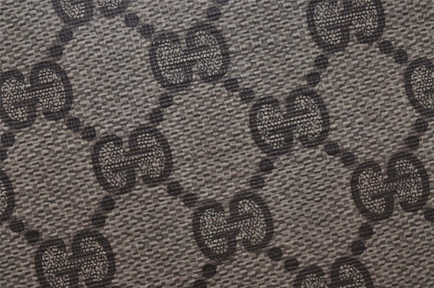 Authentic GUCCI Vintage Shoulder Hand Tote Bag GG PVC Leather Brown 4234I