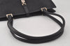 Authentic GUCCI Jackie Shoulder Hand Bag GG Canvas Leather 0021073 Black 4235I