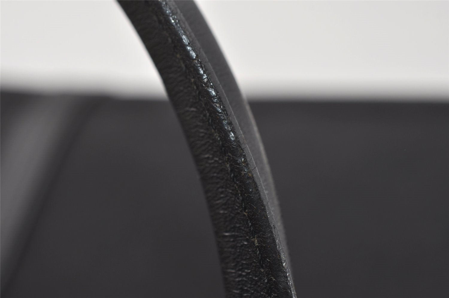 Authentic GUCCI Jackie Shoulder Hand Bag GG Canvas Leather 0021073 Black 4235I