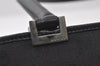 Authentic GUCCI Jackie Shoulder Hand Bag GG Canvas Leather 0021073 Black 4235I