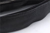 Authentic GUCCI Bamboo Tassel Shoulder Tote Bag Leather 232930 Black 4236E