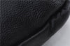 Authentic GUCCI Bamboo Tassel Shoulder Tote Bag Leather 232930 Black 4236E