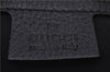 Authentic GUCCI Bamboo Tassel Shoulder Tote Bag Leather 232930 Black 4236E