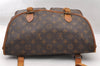 Authentic Louis Vuitton Monogram Sac Bazas Shoulder Cross Bag M99013 LV 4236I