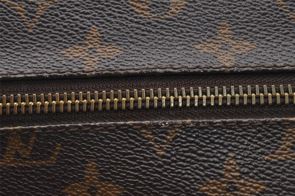 Authentic Louis Vuitton Monogram Sac Bazas Shoulder Cross Bag M99013 LV 4236I