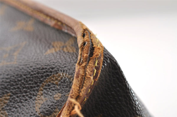 Authentic Louis Vuitton Monogram Sac Bazas Shoulder Cross Bag M99013 LV 4236I