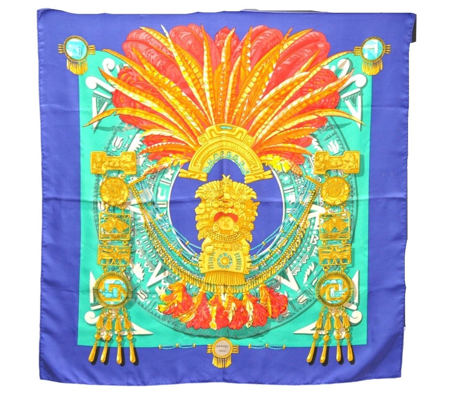 Authentic HERMES Carre 90 Scarf 