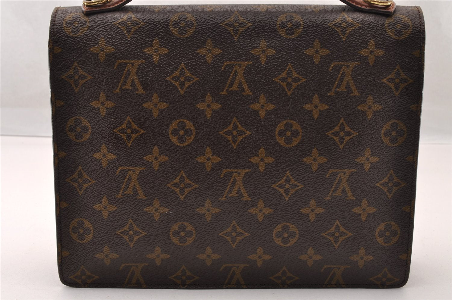 Authentic Louis Vuitton Monogram Monceau 2Way Shoulder Hand Bag M51185 LV 4240I