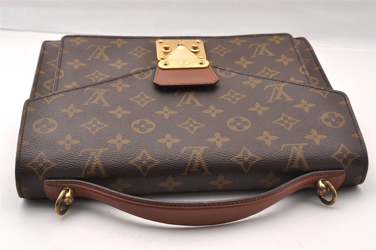 Authentic Louis Vuitton Monogram Monceau 2Way Shoulder Hand Bag M51185 LV 4240I