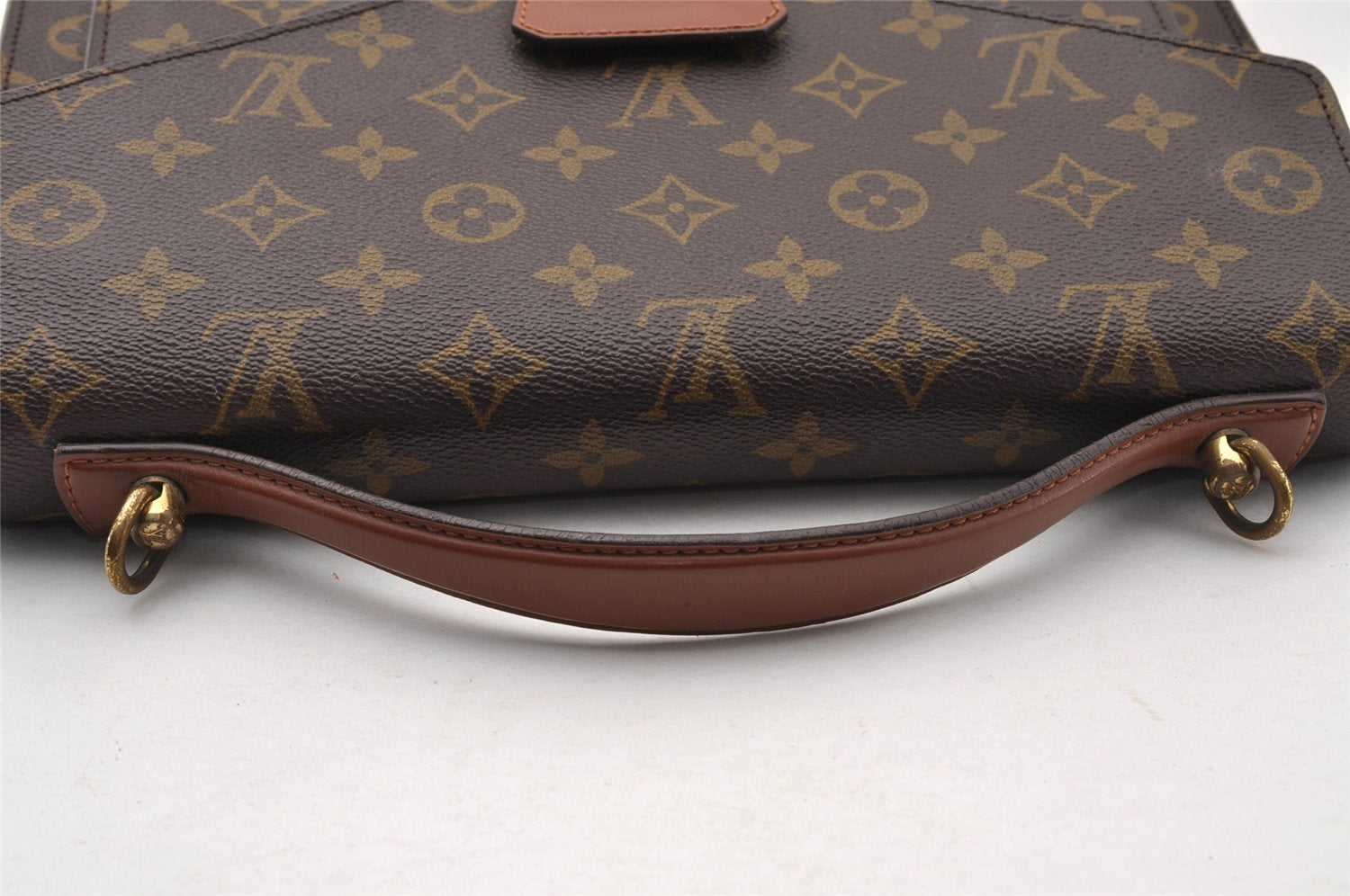 Authentic Louis Vuitton Monogram Monceau 2Way Shoulder Hand Bag M51185 LV 4240I
