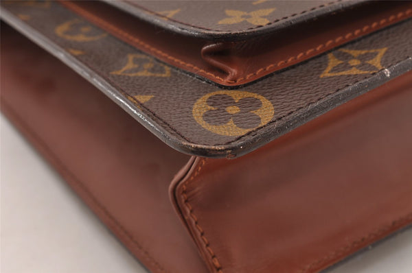 Authentic Louis Vuitton Monogram Monceau 2Way Shoulder Hand Bag M51185 LV 4240I