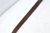Authentic CELINE Shoulder Cross Body Bag Leather Brown 4241D