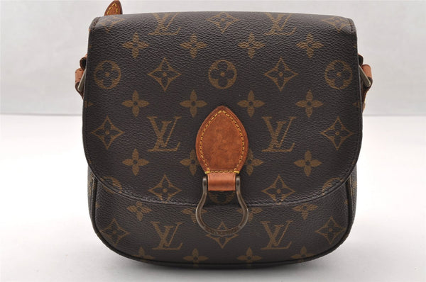 Authentic Louis Vuitton Monogram Saint Cloud MM M51243 Shoulder Cross Bag 4241I