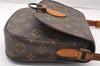 Authentic Louis Vuitton Monogram Saint Cloud MM M51243 Shoulder Cross Bag 4241I