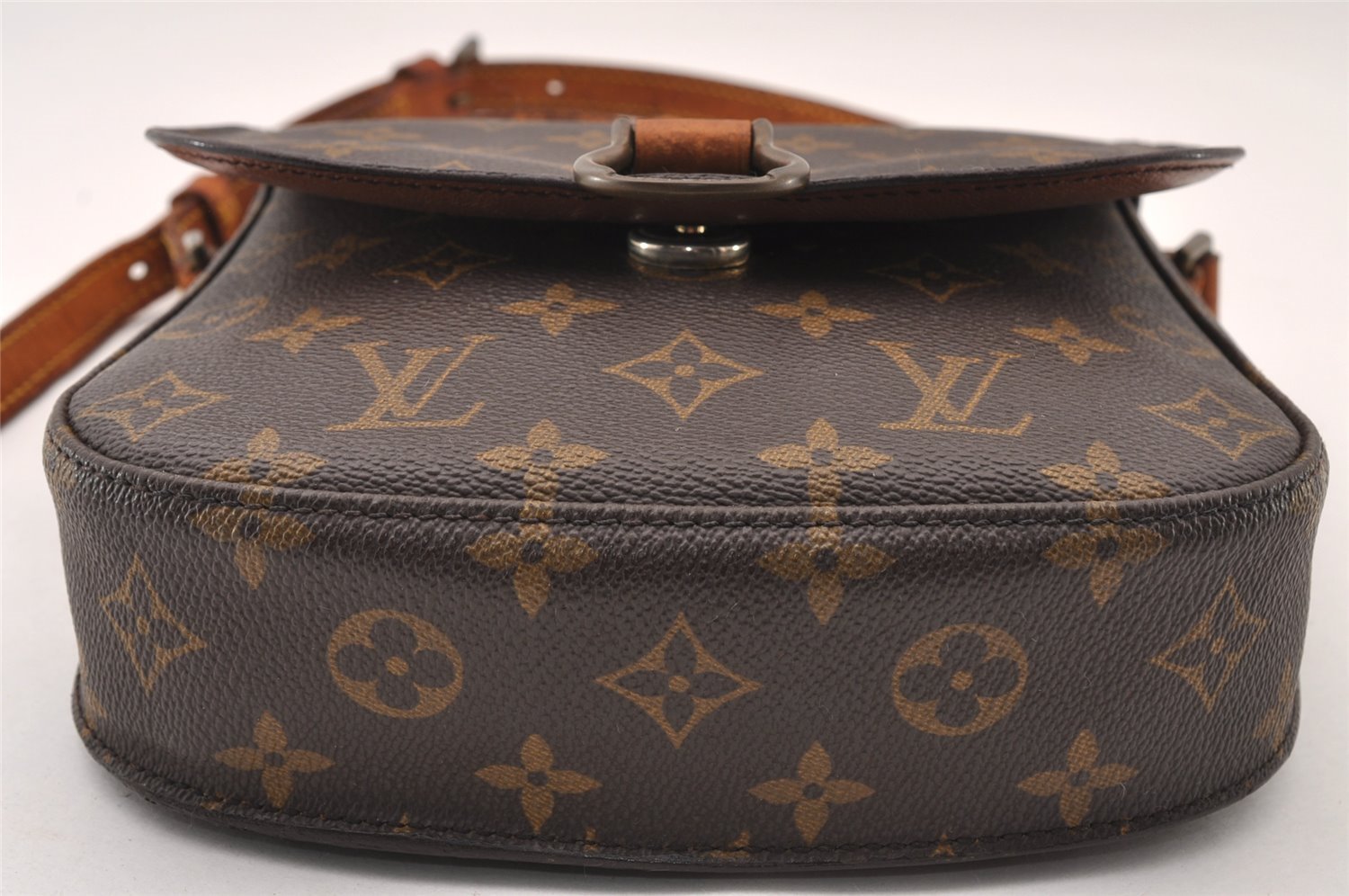 Authentic Louis Vuitton Monogram Saint Cloud MM M51243 Shoulder Cross Bag 4241I